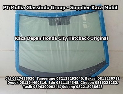 Jual dan Pasang Kaca Mobil Depan Honda City Hatchback Original Cirebon