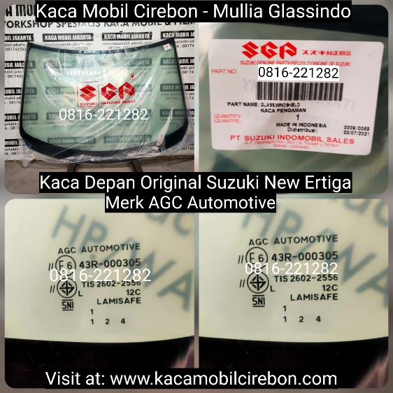 Jual Kaca Depan Original Suzuki Ertiga di Cirebon Indramayu Kuningan Majalengka