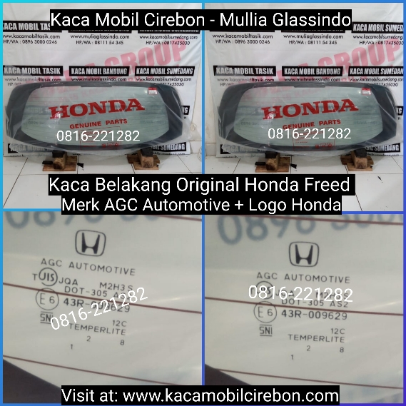 Jual dan Pasang Kaca Mobil Honda Freed yang Retak di Brebes Tegal Pemalang Pekalongan