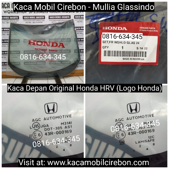 Jual Kaca Mobil Depan Original Honda HRV di Cirebon Indramayu Kuningan Majalengka Brebes