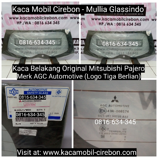 Jual Kaca Mobil Belakang Original Pajero Sport di Cirebon Indramayu Kuningan Majalengka Brebes